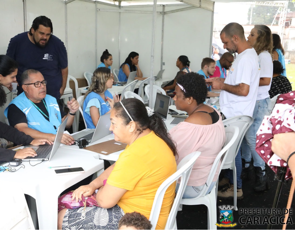 Cariacica + Perto de Você: ação de cidadania entregou diversos serviços para os moradores de Nova Canaã neste sábado (21)
