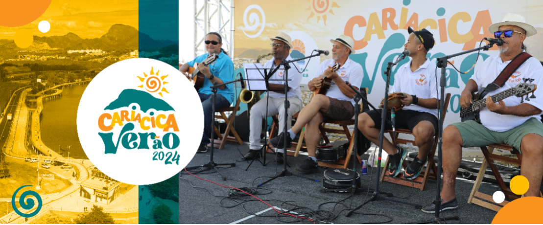 Cariacica Verão 2024: Grupo Choro da Ilha se apresenta na Rua de Lazer da Nova Orla neste domingo (14)
