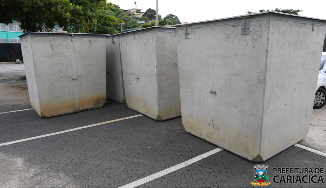 Prefeitura de Cariacica vai instalar lixeiras subterrâneas a partir de março