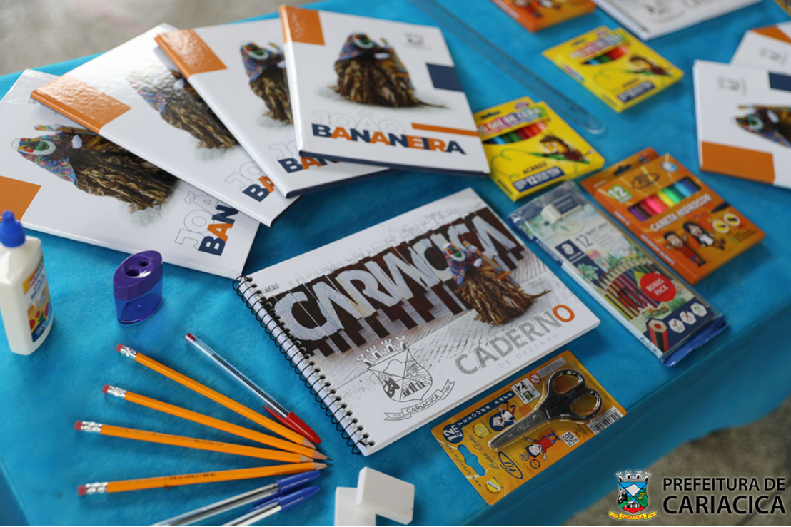 Kits escolares: saiba o que tem em cada modelo entregue aos alunos