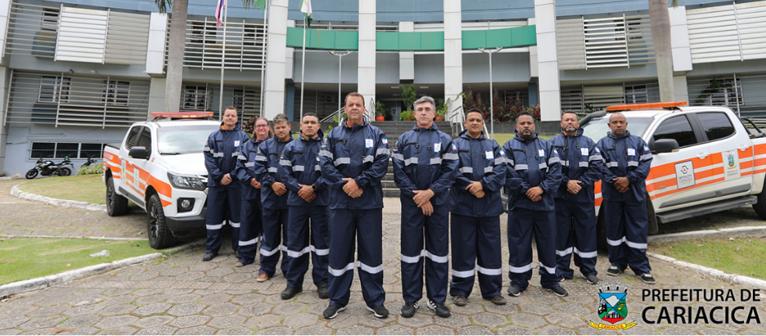 Defesa Civil recebe equipamentos de segurança para atuar em dias de chuvas