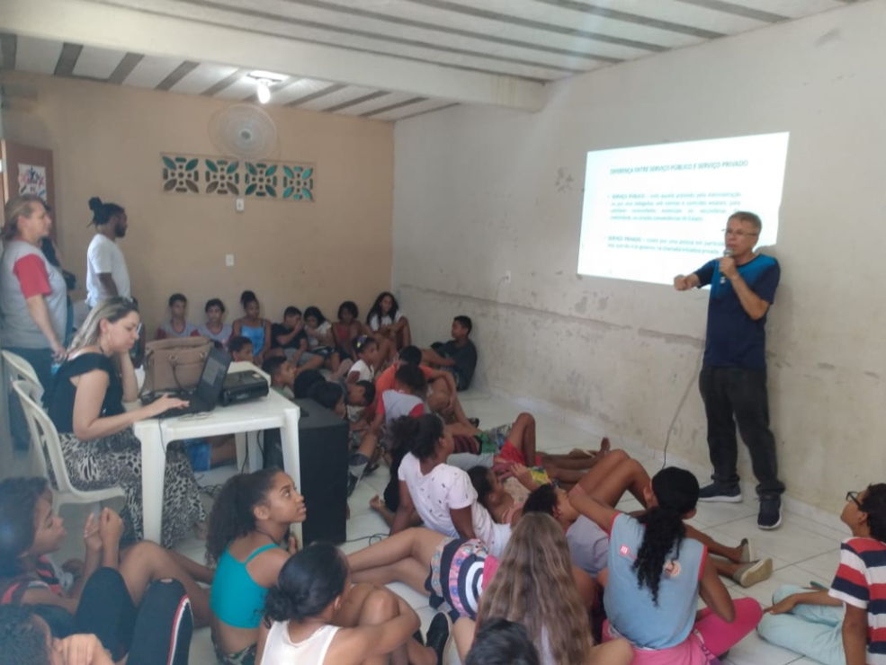 Ong em Nova Esperança recebe a visita do programa “Transparência Cariacica”