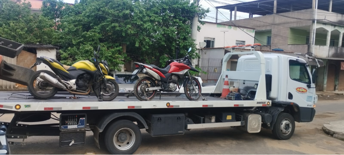 Operação Grau: Gerência de Trânsito e Guarda Municipal realizam abordagens a motociclistas irregulares