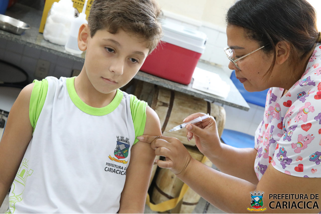 Cariacica inicia vacinação contra dengue nas escolas