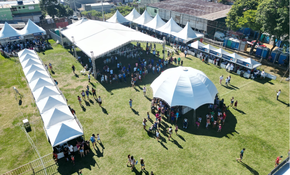 Cariacica + Perto de Você manhã com diversos serviços em Vista Mar