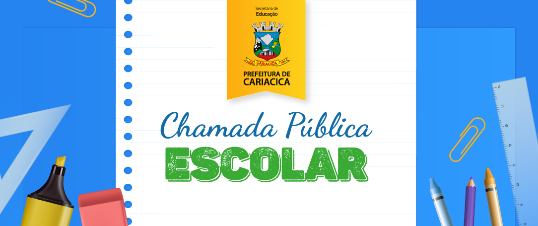 Chamada Pública Escolar: pré-matrícula on-line da rede municipal segue até o dia 29 de dezembro