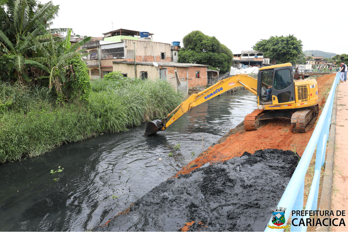 Mais de 20 mil toneladas de lixo são retiradas durante limpeza de rios em Cariacica