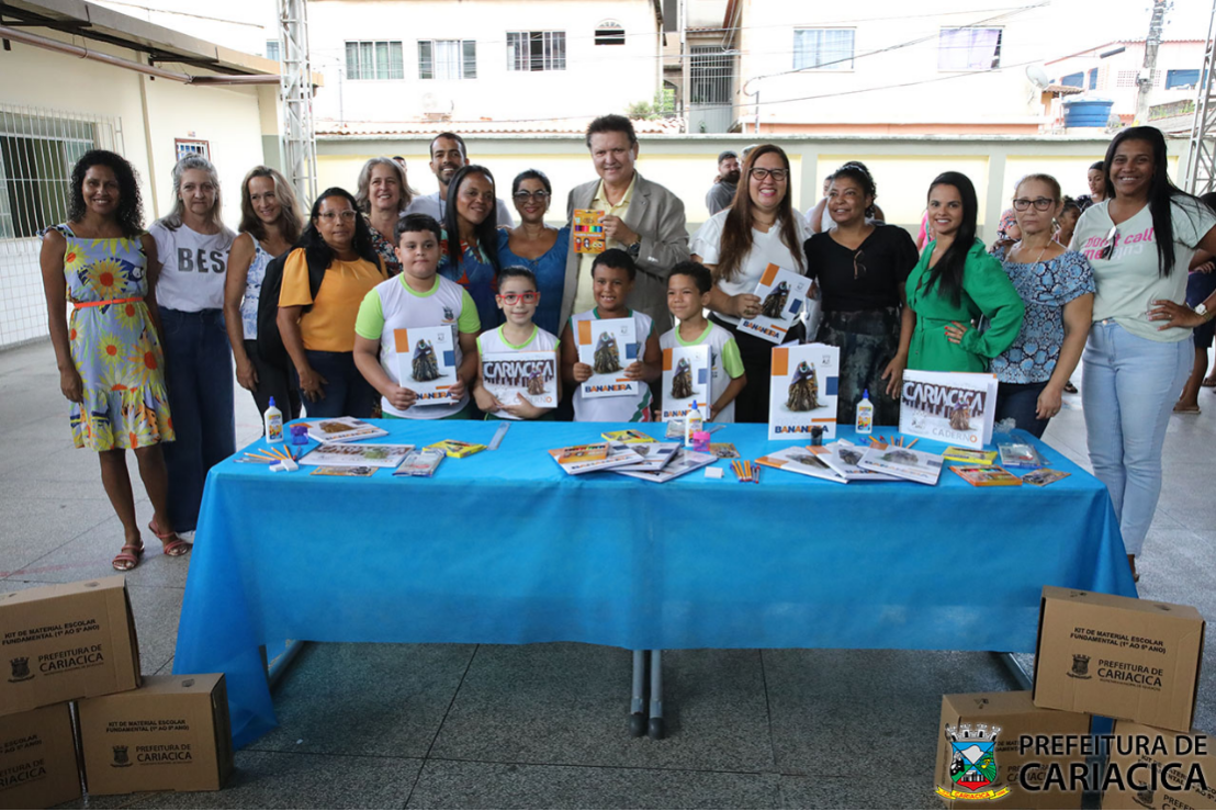 Entrega de 50 mil kits escolares é aprovada por pais e alunos da rede pública municipal de Cariacica