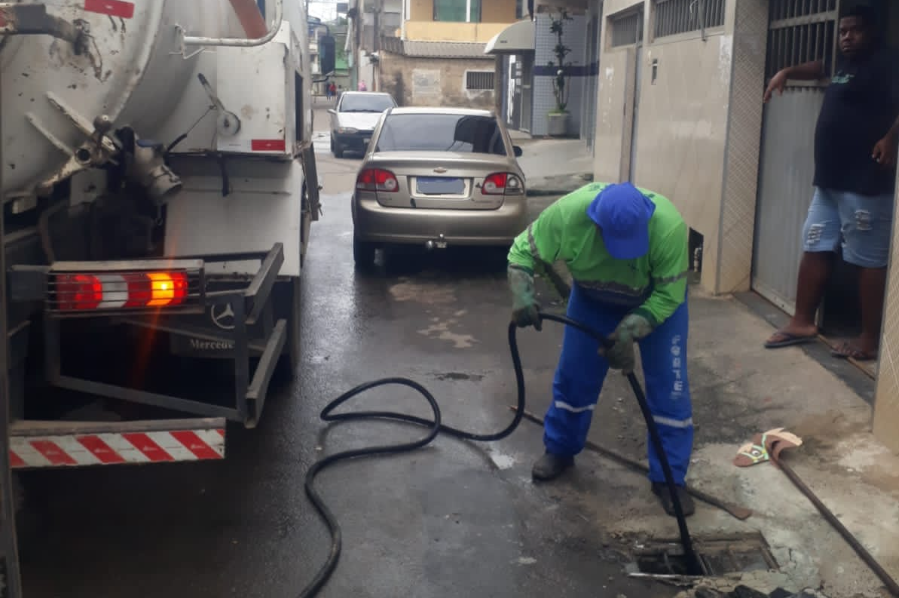 Fim de semana tem equipes trabalhando na manutenção em Cariacica