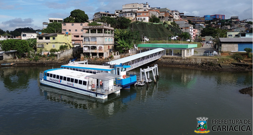 Morador terá nova linha do Aquaviário saindo de Porto de Santana para a Prainha a partir deste sábado (20)