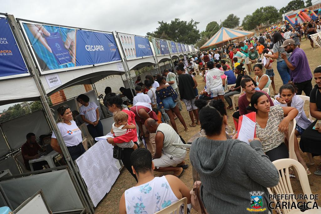 Cariacica + Perto de Você reuniu serviços de cidadania em Vila Progresso neste sábado (30)