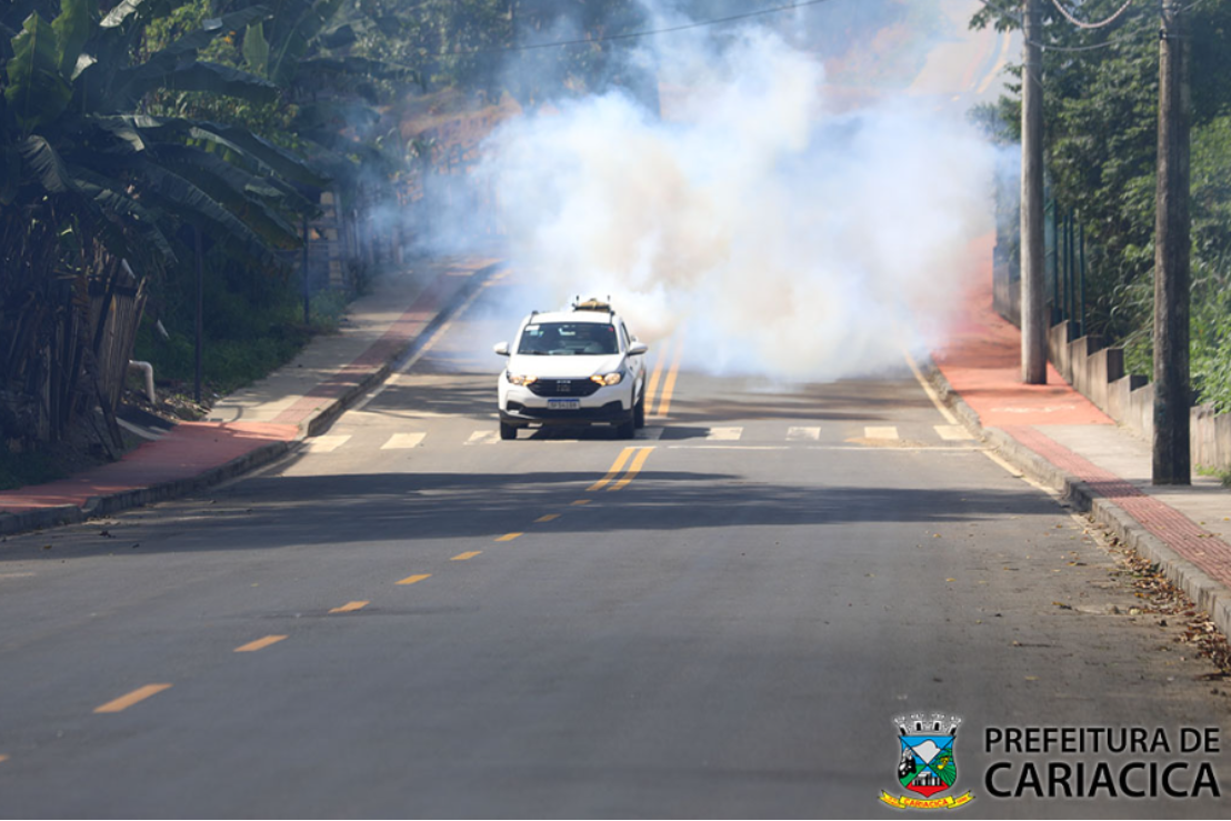 Fumacê passa em 22 bairros de Cariacica até esta sexta-feira (29)
