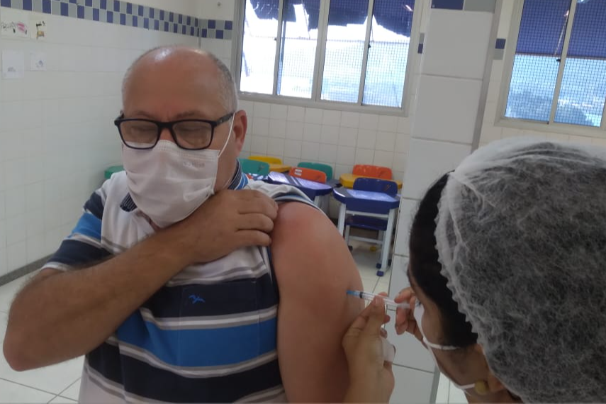 Covid-19: Mutirão no Kleber Andrade vai vacinar 56 mil pessoas com 50 anos ou mais neste sábado (12)