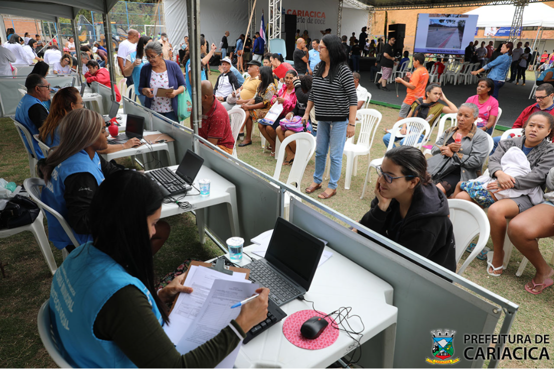 Cariacica + Perto de Você levará serviços gratuitos para Bandeirantes e região neste sábado (22)