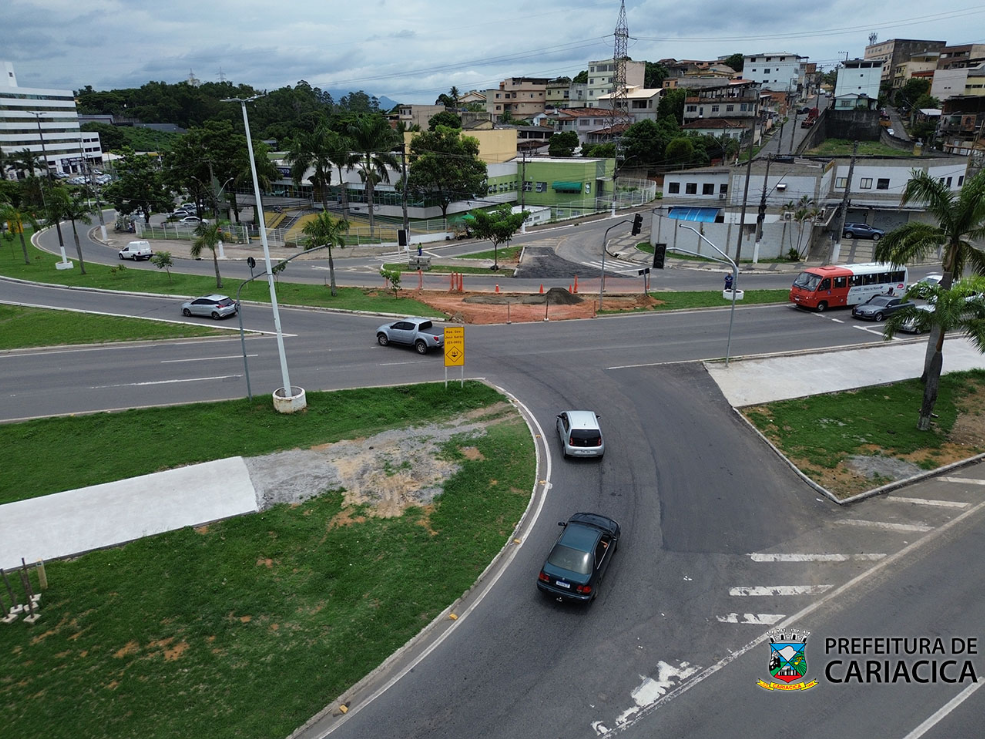 Melhoria no trevo da Avenida Mário Gurgel garante acesso direto ao bairro Alto Lage