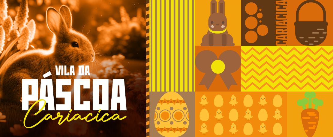 Vila da Páscoa Cariacica: inauguração será nesta quinta (21) em cinco locais da cidade