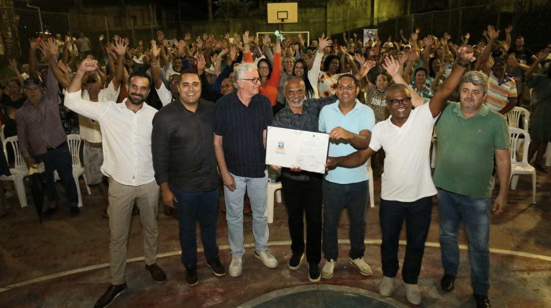 Regularização fundiária: ordem de serviço vai garantir 910 escrituras gratuitas para os moradores de Operário