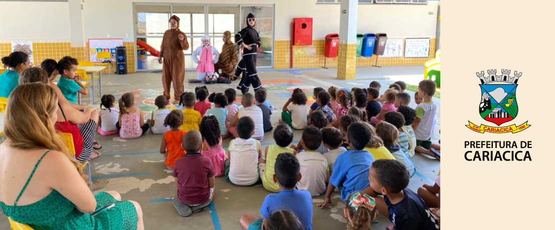 Grupo de teatro de combate à dengue faz sucesso nas escolas de Cariacica
