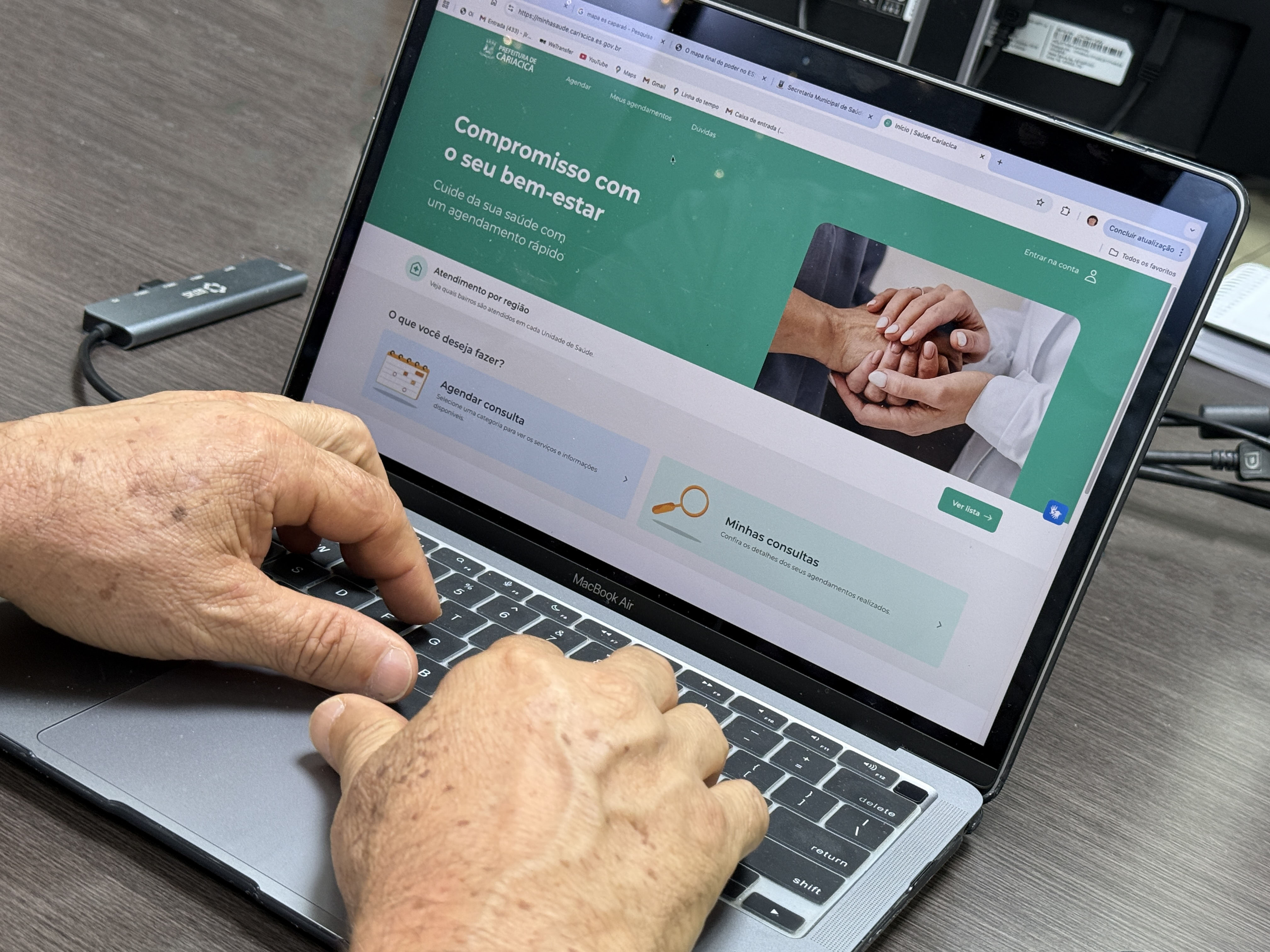 Cariacica abre mais de 10 mil vagas para agendamento on-line de consultas médicas e odontológicas