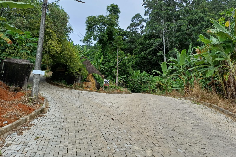 Vias da região de Roda d'Água recebem pavimentação e meio-fio