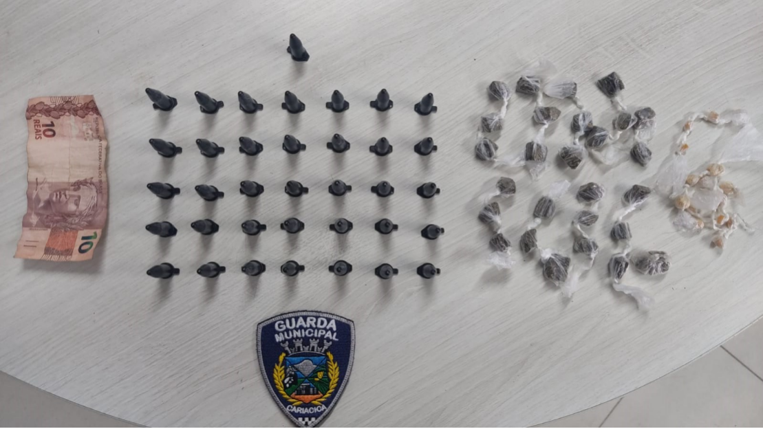 Guarda Municipal de Cariacica prende homem por tráfico de drogas com ajuda do videomonitoramento