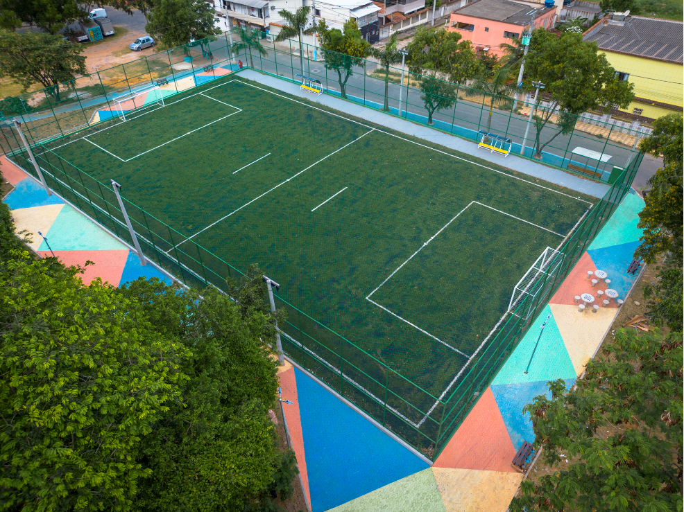 Campo Bom de Bola em Jardim de Alah será inaugurado na segunda (29)  