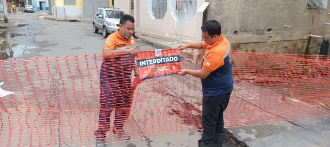 Defesa Civil interdita ponte na região de Campo Grande   