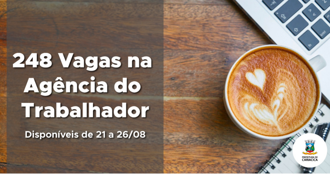 Agência do Trabalhador oferece vagas de empregos e de estágios