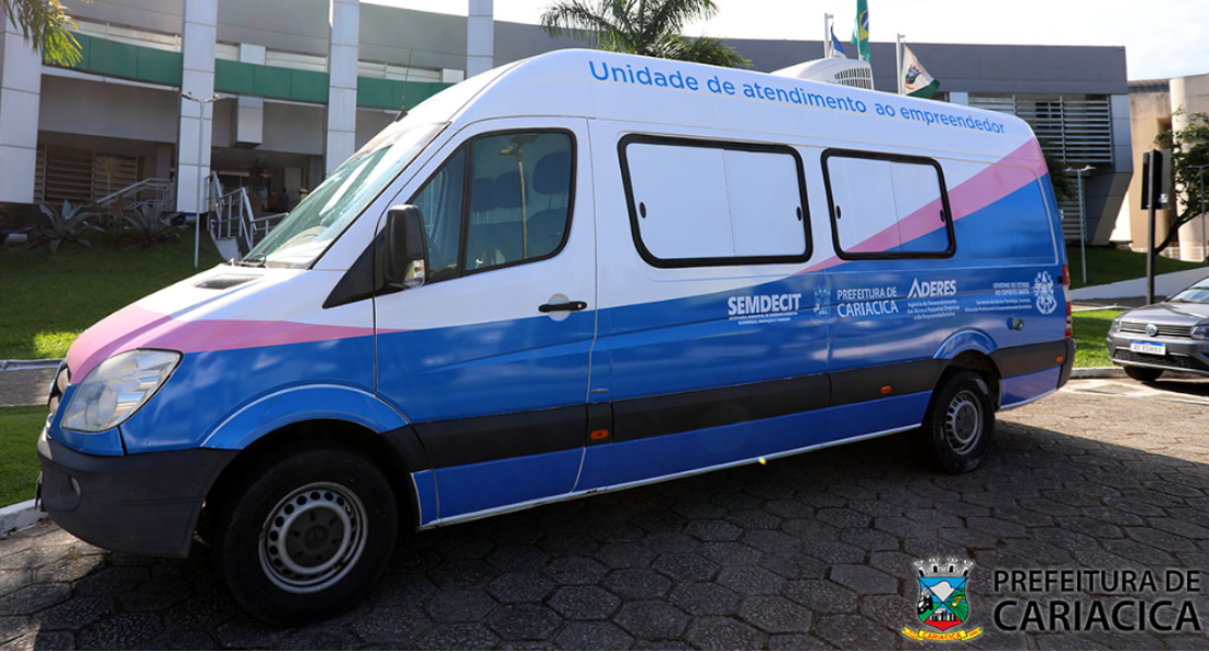 Unidade Móvel do Empreendedor toda sexta-feira em Cariacica-Sede