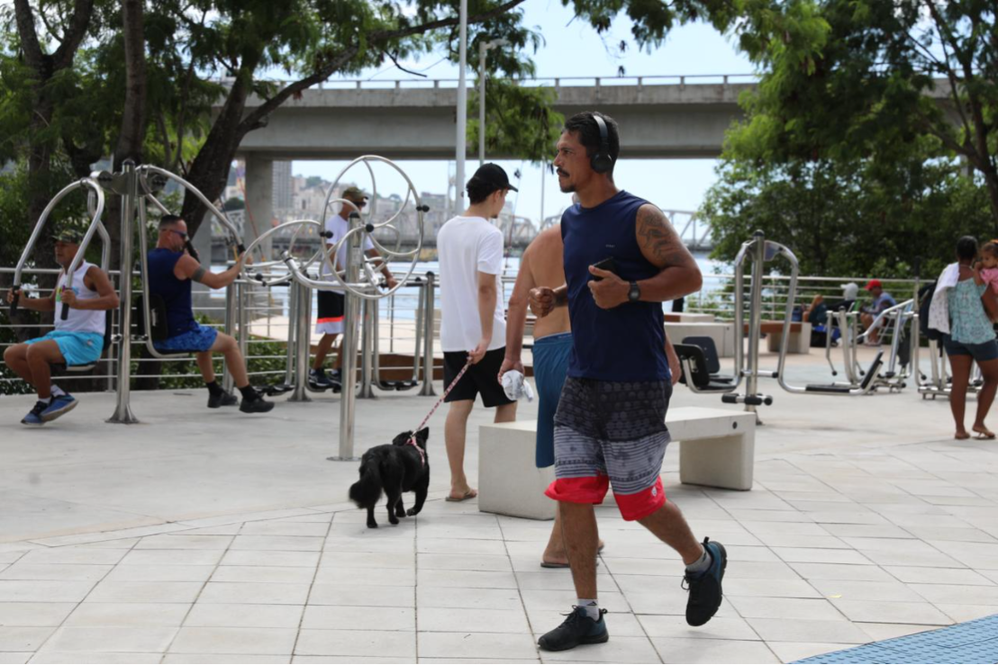 Rua de Lazer: domingo de sol com diferentes atividades na Nova Orla