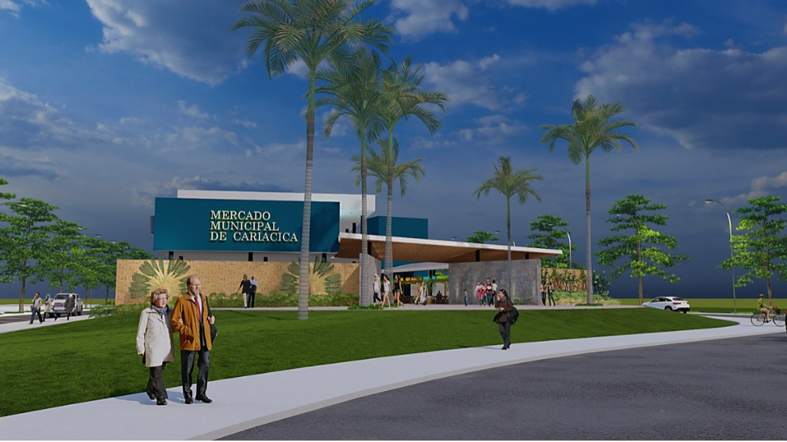 Prefeito Euclério Sampaio apresenta projeto do primeiro Mercado Municipal de Cariacica