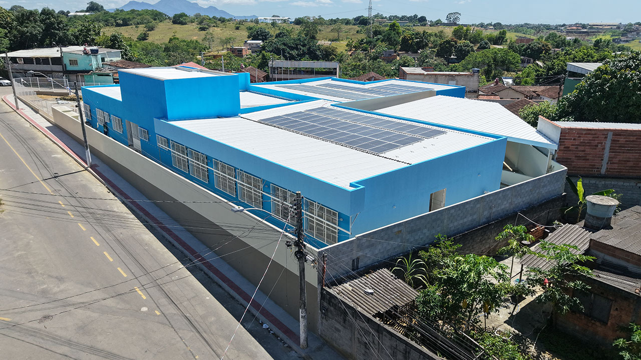 Obras do Centro Municipal de Educação Infantil (CMEI) Prolar chegam à fase final