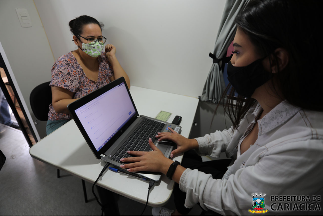 Agência do Trabalhador de Cariacica Itinerante oferece serviços na Unidade Móvel do Empreendedor