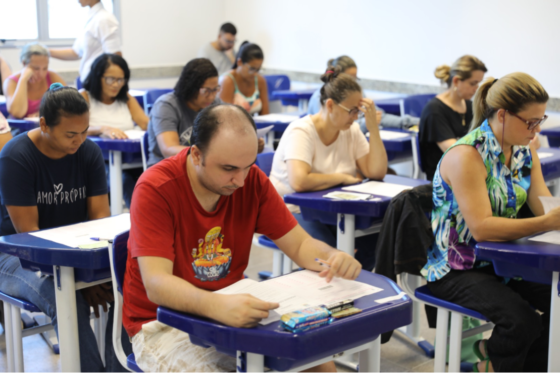 Candidatos disputam vagas de agentes comunitários de Saúde e de combate às Endemias em prova no Ifes de Cariacica