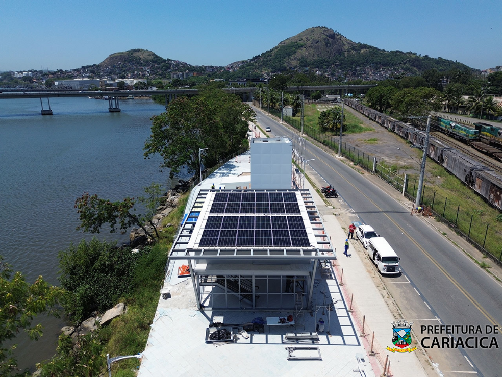 Nova Orla de Cariacica: calçadão terá 100% de iluminação com energia solar