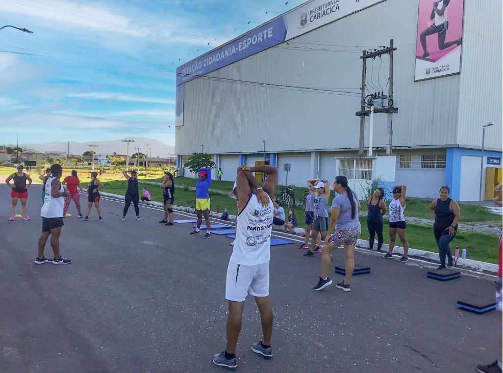 Circuitos esportivos gratuitos agitam as manhãs da Estação Cidadania-Esporte 