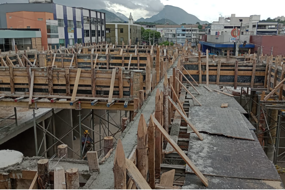 Construção do Mercado Municipal entra em fase de concretagem