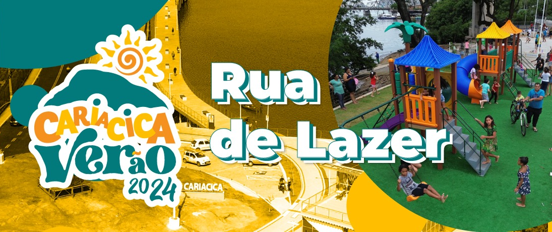 Cariacica Verão 2024: muita diversão na Rua de Lazer da Nova Orla neste domingo (7) 