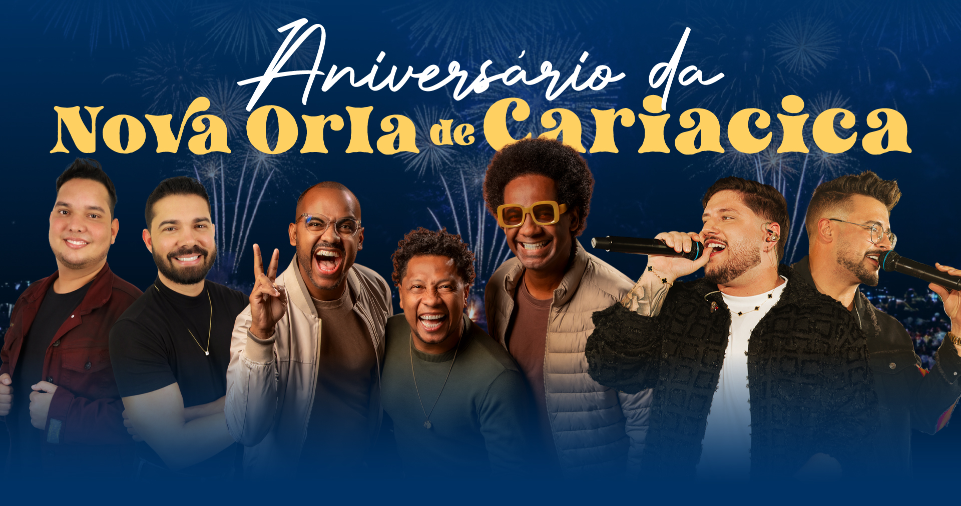 Feliz 2026: Réveillon de Cariacica terá shows e sete minutos de queima de fogos