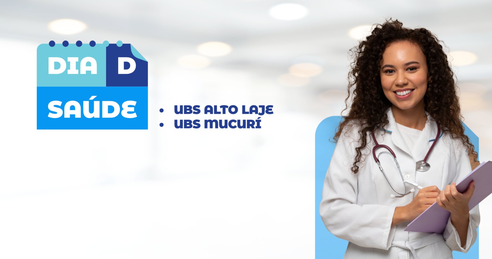 Sábado (11) tem Dia D da Saúde nas Unidades de Alto Lage e Mucuri