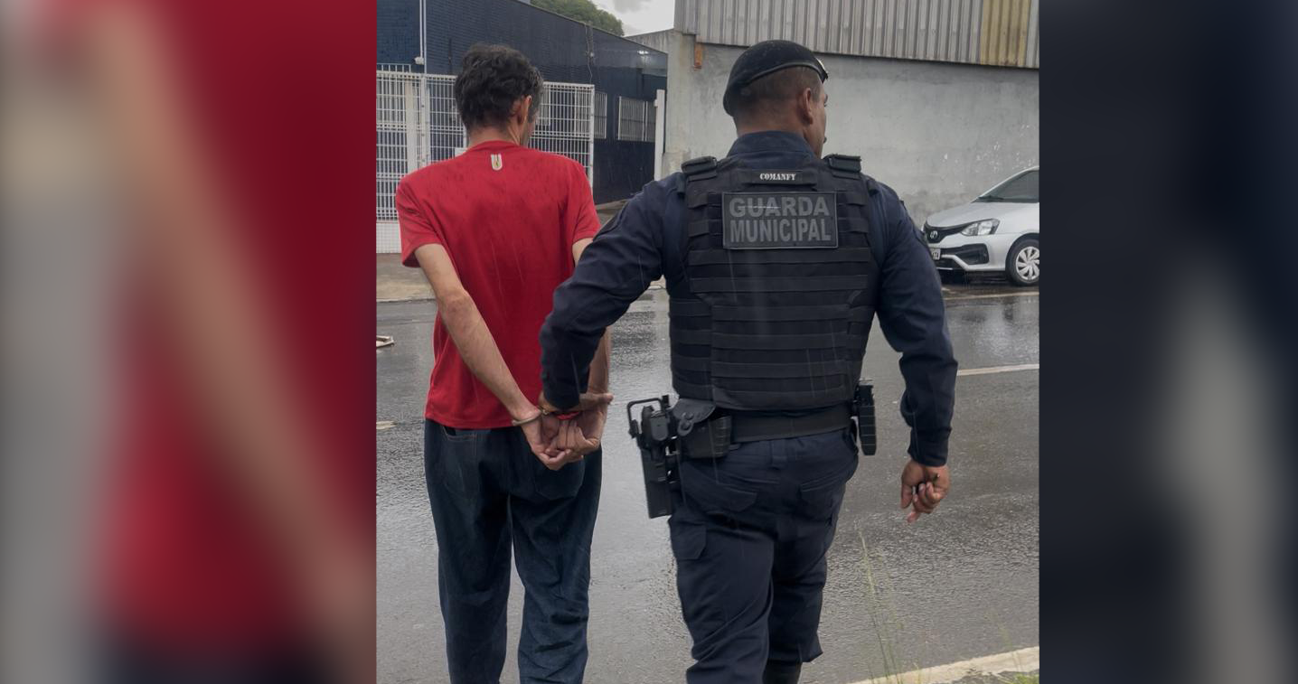 Homem descumpre medida protetiva, persegue ex-companheira e é preso pela Guarda Municipal de Cariacica