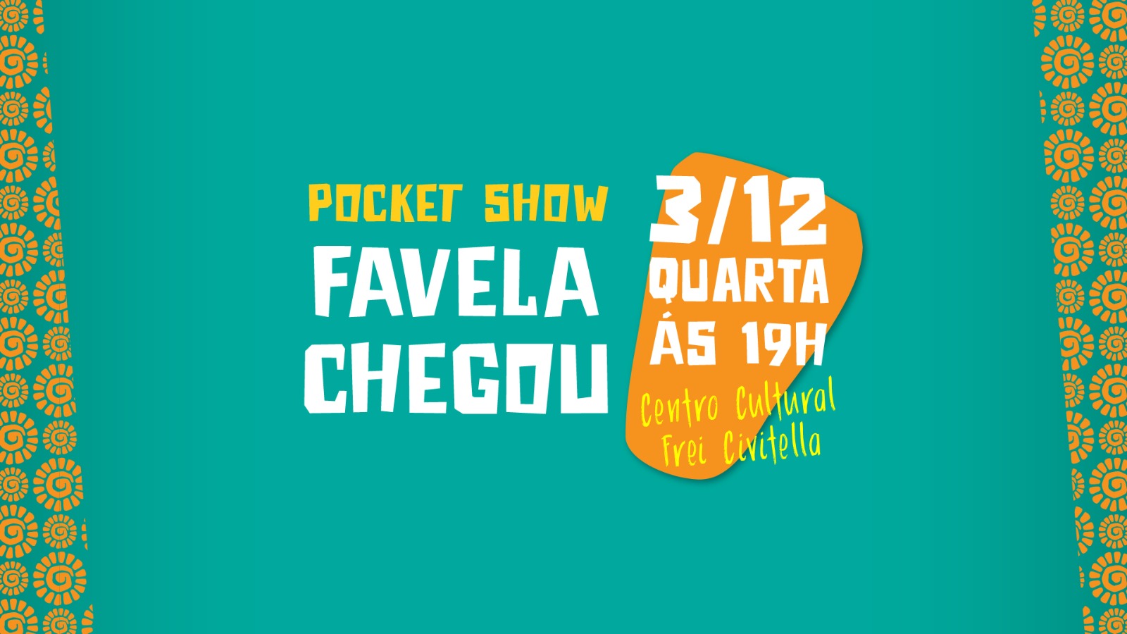 Curta a Quarta recebe pocket show “Favela Chegou” nesta semana