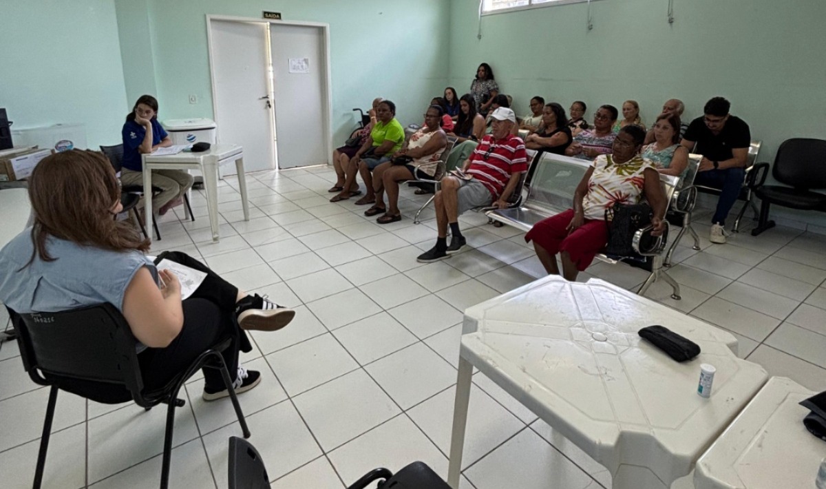 Janeiro Branco: UBS de Itaquari faz roda de conversa sobre a importância da saúde mental e emocional 
