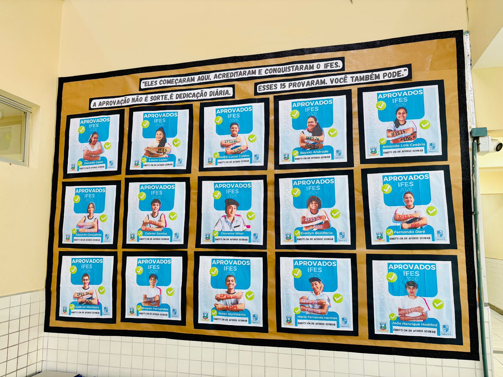 Educação de qualidade: alunos da rede municipal conquistam aprovação no Ifes