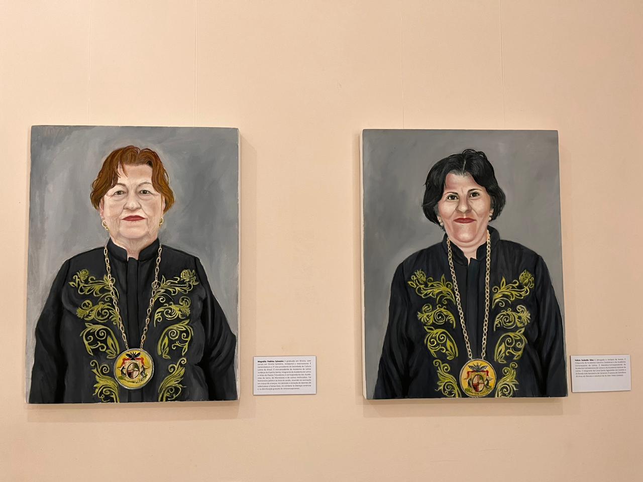 Retratos de Kelly Rocha: Biblioteca Municipal Madeira de Freitas recebe exposição artística a partir desta terça-feira (3)