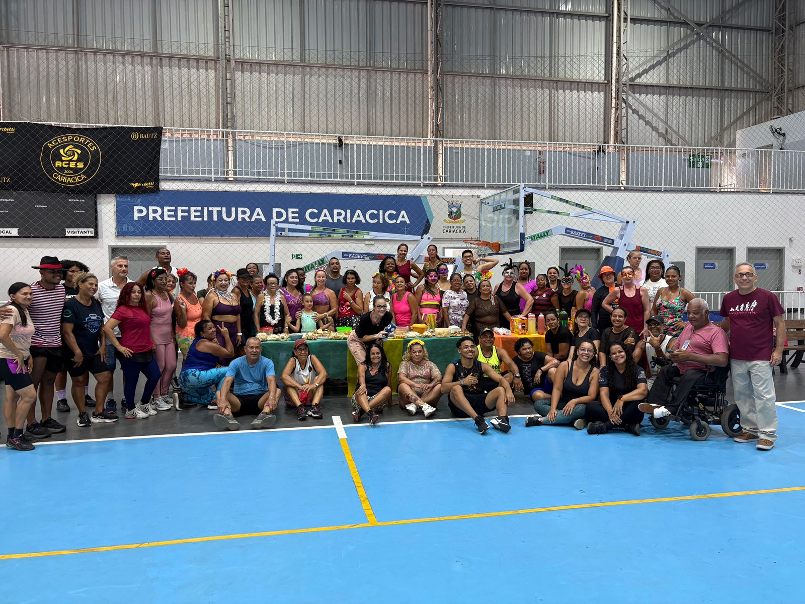 Marchinhas, fantasia e movimento: Estação Cidadania-Esporte entra no clima de carnaval