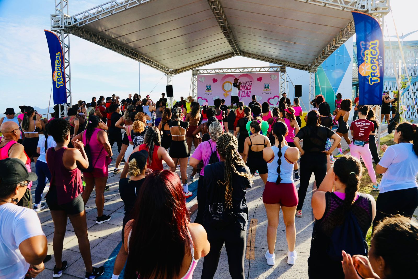 Cariacica pra Elas: Nova Orla reúne mulheres em manhã de cuidado e atividade física