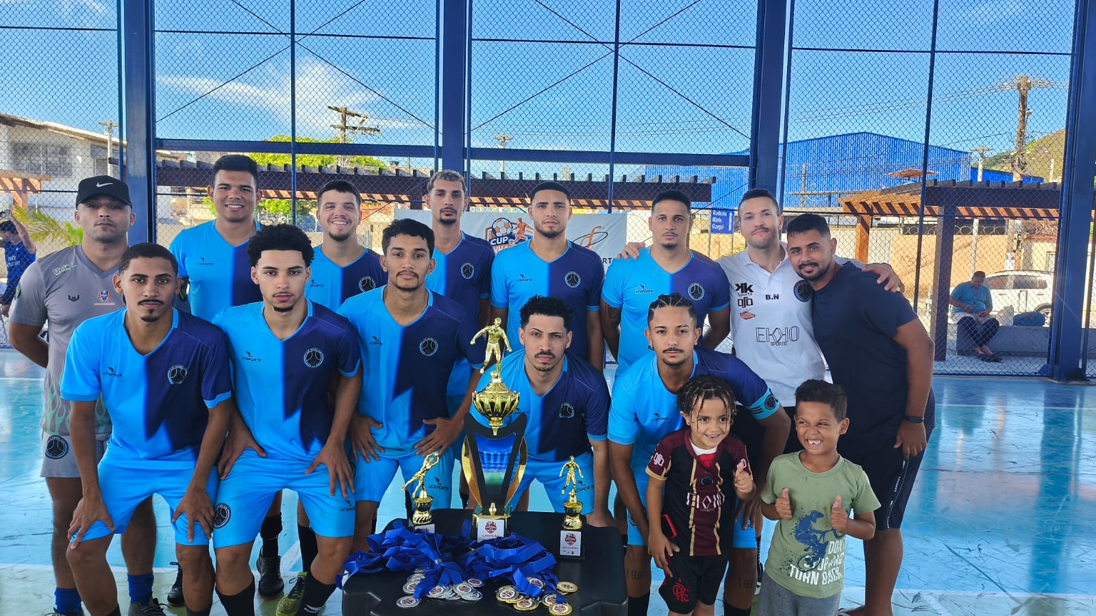 Complexo Esportivo Hugo Viola sedia primeira edição do Torneio de Futsal e reúne diversos atletas