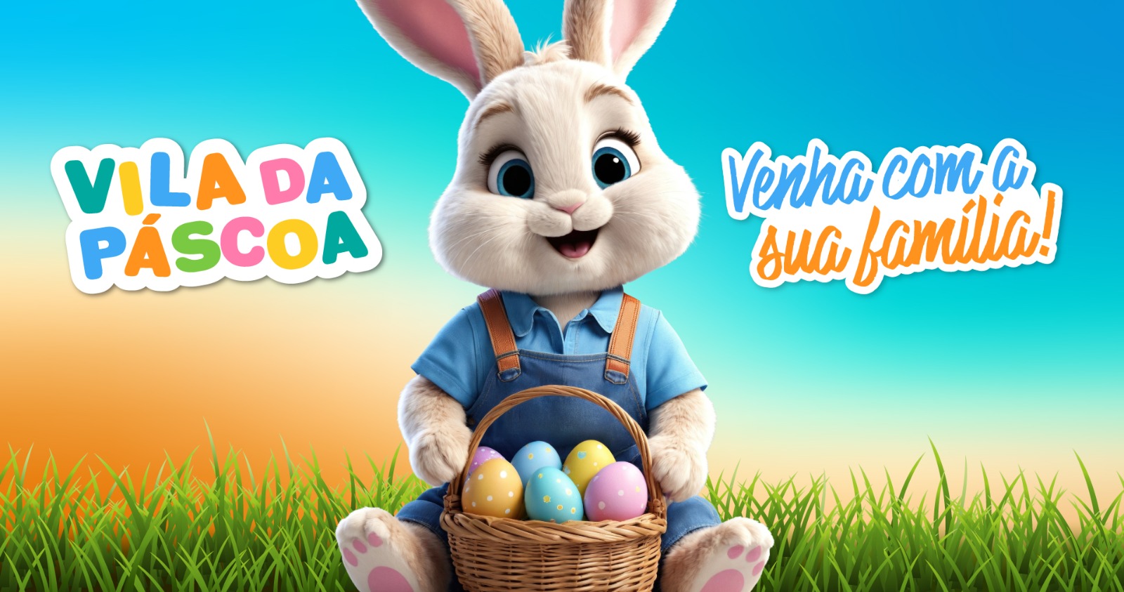 Vila da Páscoa será inaugurada nesta quarta-feira (11) no Parque da Biquinha