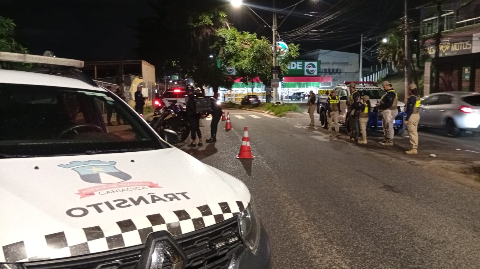  Operação Cavalo de Aço aborda mais de 300 veículos e reforça segurança em Cariacica